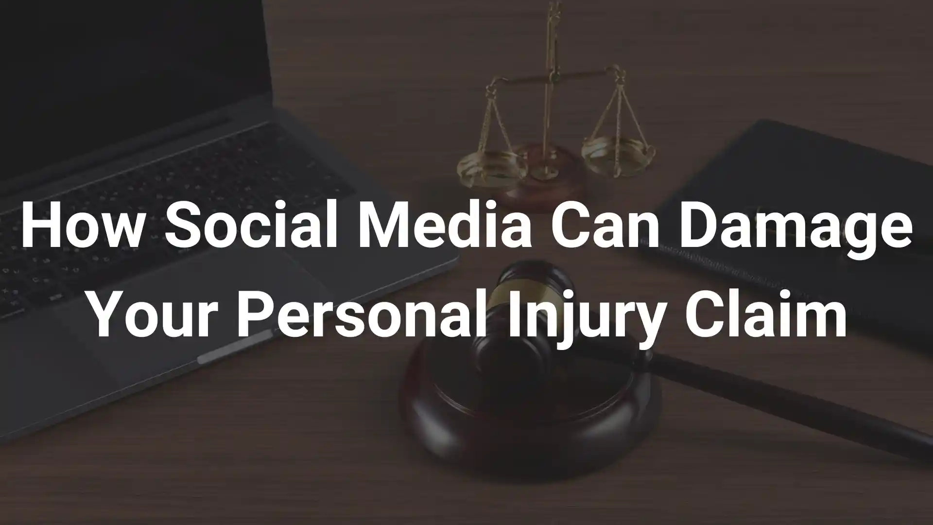 How Social Media Can Damage Your Personal Injury Claim IMage