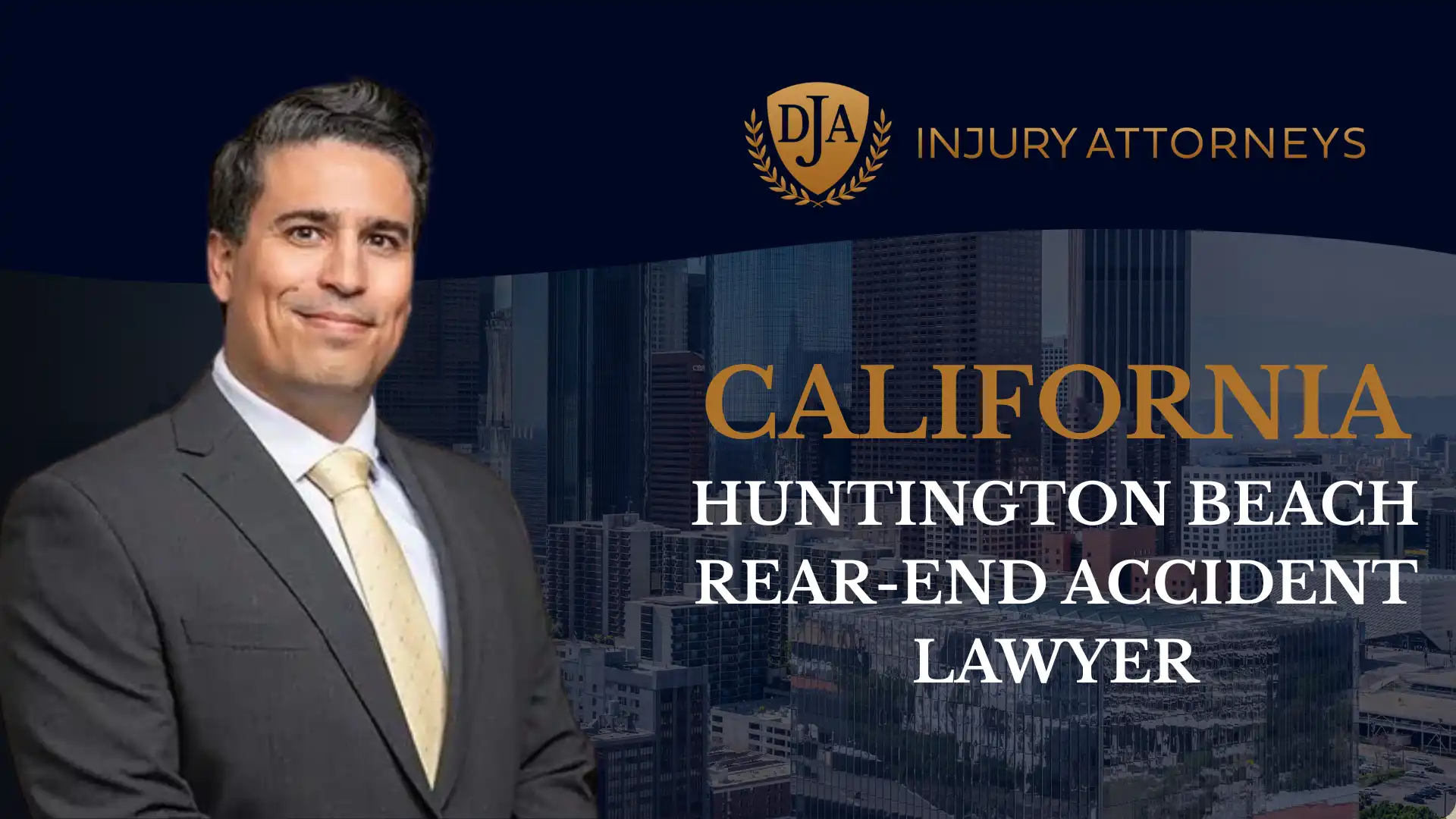 Huntington Beach Rear-End Accident Lawyer IMage